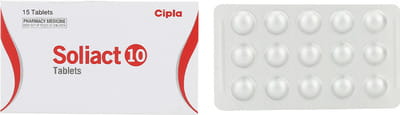 Soliact 10 Strip Of 15 Tablets