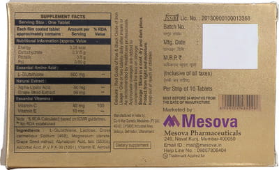 Glowever Strip Of 10 Tablets