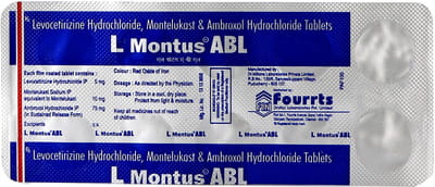 L Montus Abl Strip Of 10 Tablets