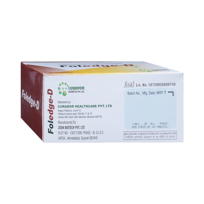 Foledge D Strip Of 10 Tablets