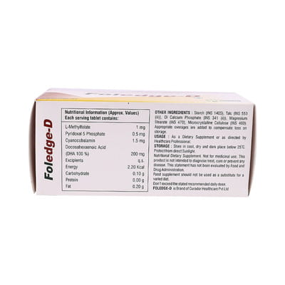 Foledge D Strip Of 10 Tablets