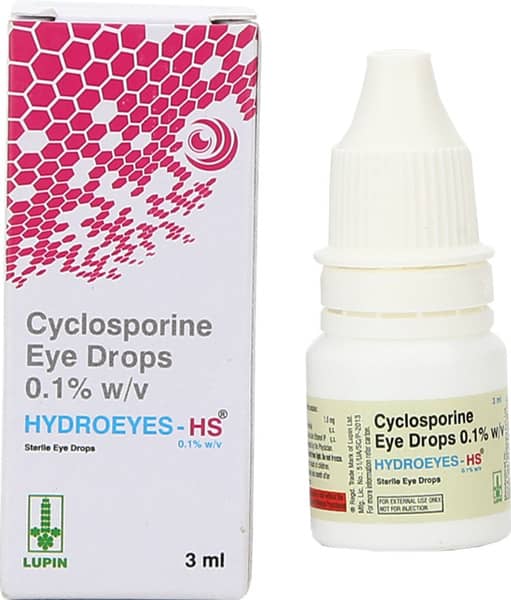 Hydroeyes Hs Bottle Of 3ml Eye Drops