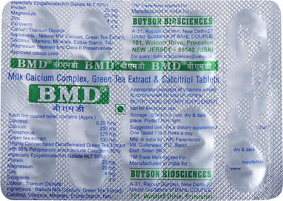 Bmd Strip Of 10 Tablets