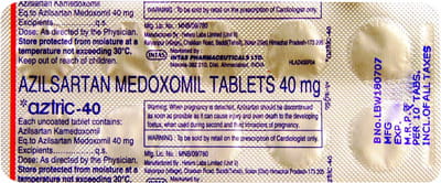 Aztric 40 Strip Of 10 Tablets