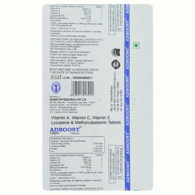 Adboost Strip Of 10 Tablets