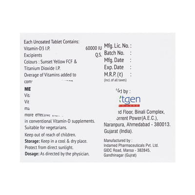 Megagem D3 Strip Of 4 Capsules