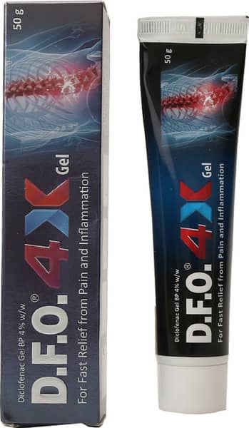Dfo 4x Tube Of 50gm Gel