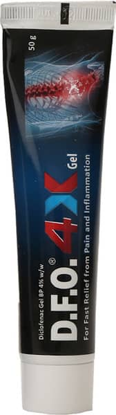 Dfo 4x Tube Of 50gm Gel
