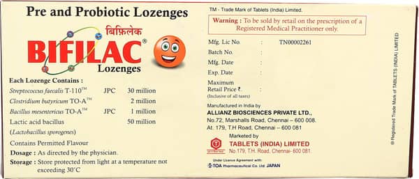 Bifilac Lozenges 10'S