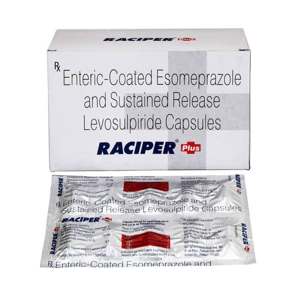 Raciper Plus Strip Of 10 Capsules