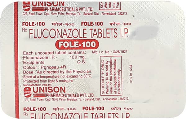 Fole 100 Strip Of 1 Tablets