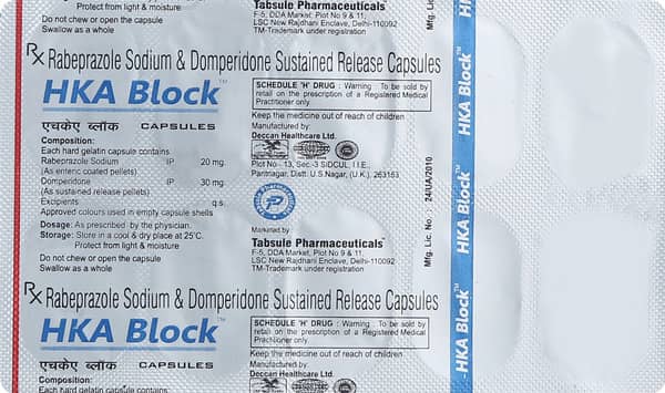 Hka Block Strip Of 10 Capsules