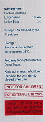 Lulizol Bottle Of 20ml Lotion