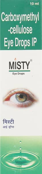Misty Bottle Of 10ml Eye Drops