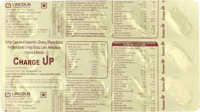 Charge Up Strip Of 15 Capsules