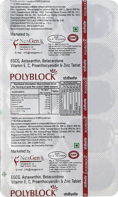Polyblock Strip Of 10 Tablets