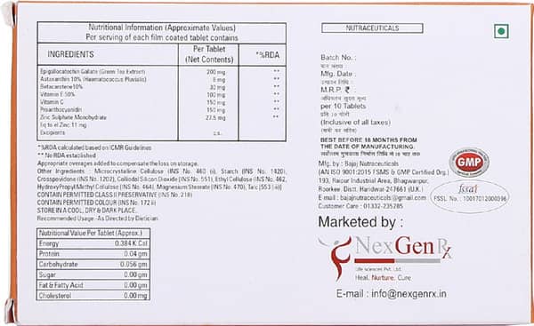 Polyblock Strip Of 10 Tablets