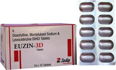 Zietex 180mg Strip Of 10 Tablets