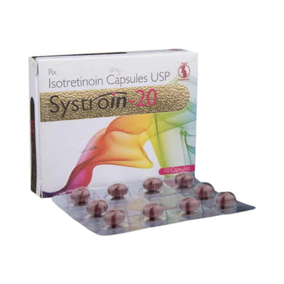 Systroin 20 Strip Of 10 Capsules
