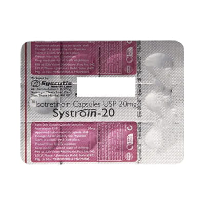 Systroin 20 Strip Of 10 Capsules