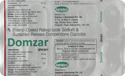Domzar Strip Of 10 Capsules