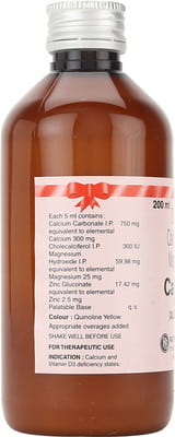 Calcinol D Bottle Of 200ml Suspension