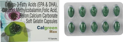 Calgreen Max Strip Of 10 Capsules
