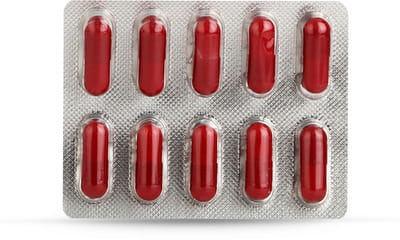 हेन्ज़ोविट 10 कैप्सूल्स की स्ट्रिप