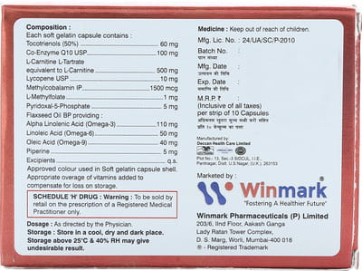 Lycomega M Strip Of 10 Capsules