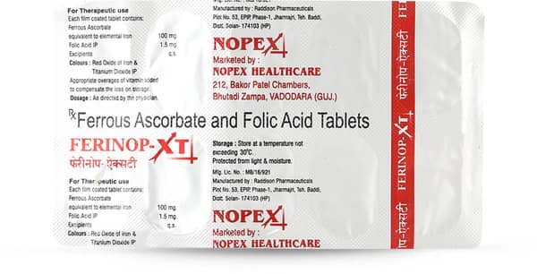 Ferinop Xt Strip Of 10 Tablets