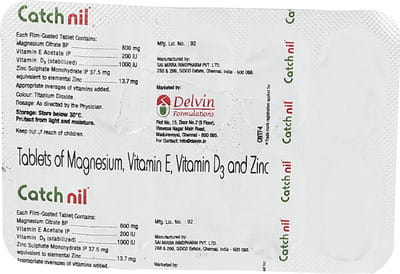 Catchnil Strip Of 10 Tablets