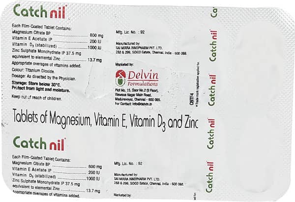 Catchnil Strip Of 10 Tablets