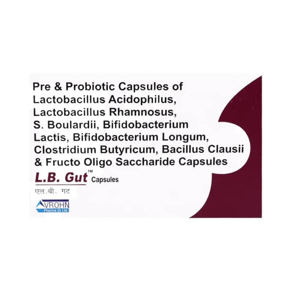L B Gut Strip Of 10 Capsules
