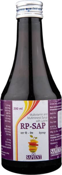 Rp Sap Bottle Of 200Ml Syrup