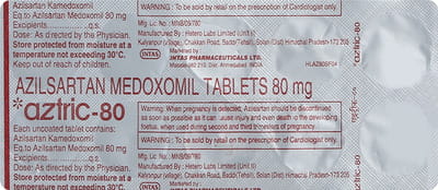 Aztric 80 Strip Of 10 Tablets