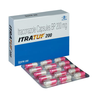 Itratuf 200 Strip Of 4 Capsules