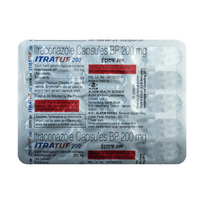 Itratuf 200 Strip Of 4 Capsules