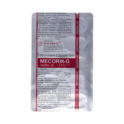 Mecorik G Strip Of 10 Tablets