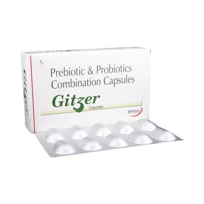 Gitzer Strip Of 10 Capsules