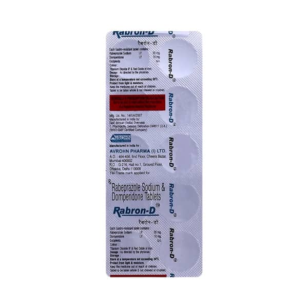 Rabron D Strip Of 10 Tablets