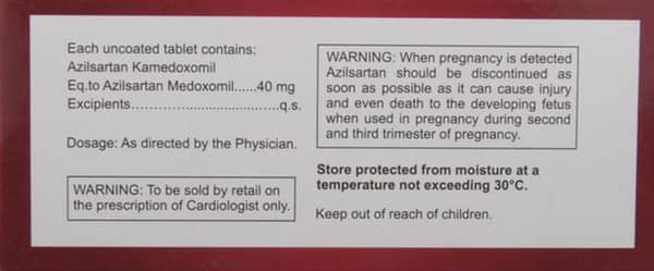 Zilokem 40Mg Strip Of 10 Tablets