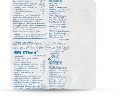 Sm Fibro Strip Of 20 Capsules
