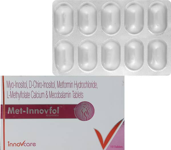 Met Innovfol Strip Of 10 Tablets