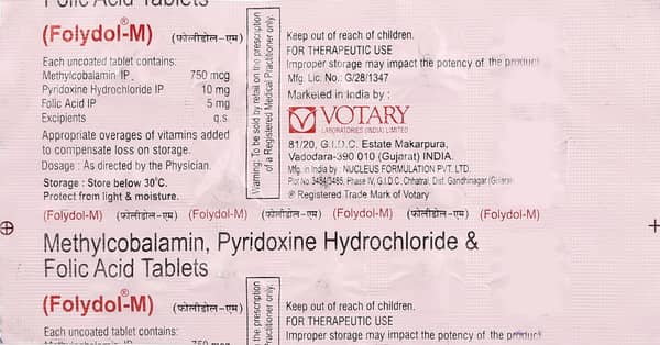 Folydol-M Tablet