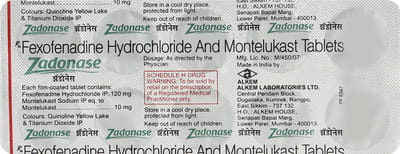 Zadonase Strip Of 10 Tablets