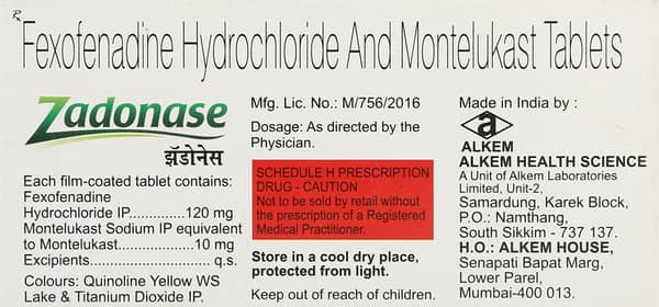 Zadonase Strip Of 10 Tablets