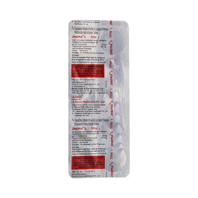 Zinepra 5mg Strip Of 10 Tablets