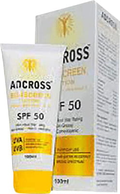 Adcross Spf 50 Bottle Of 100ml Sunscreen Lotion