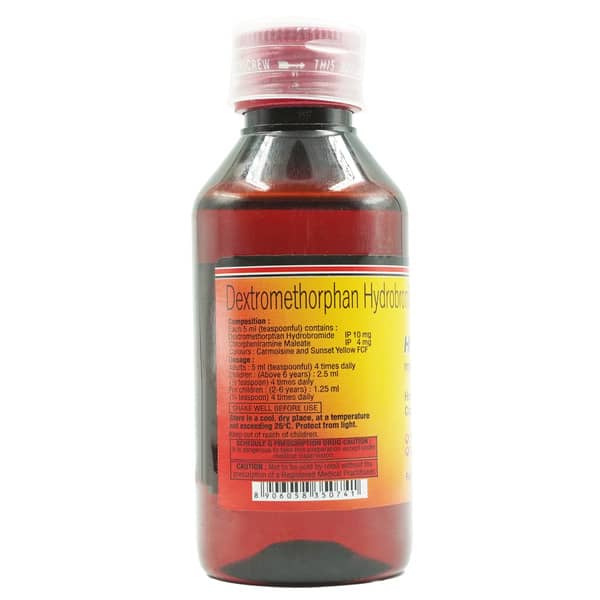 Hhlinctus Honey Flavour Bottle Of 100Ml Syrup