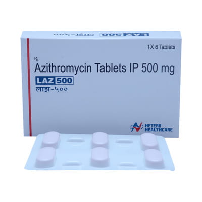 Laz 500mg Strip Of 5 Tablets